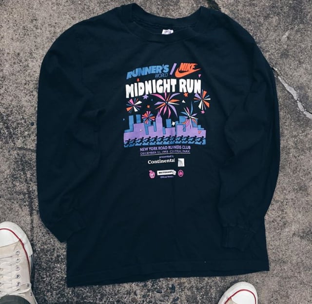 Image of Original 1993 Nike New York Runners Club Tee.