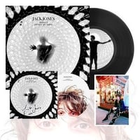 Jack Jones signed bundle 7" vinyl/CD/postcard