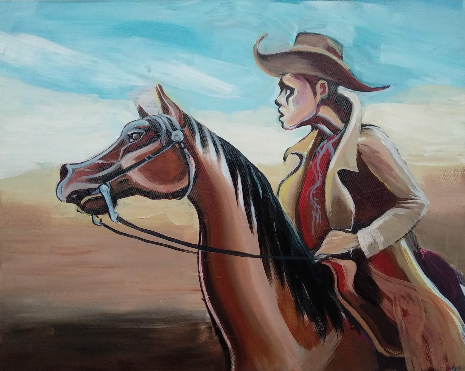 Image of Lonesome Cowboy by/par Daniel Leclair  