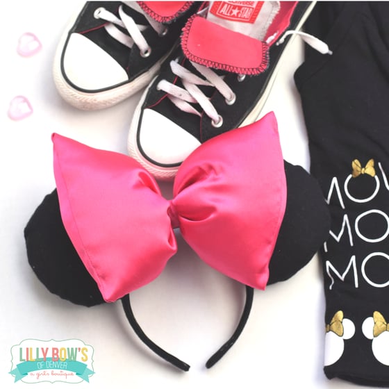 Image of Kawaii Style Super  Bow Mouse Ears 