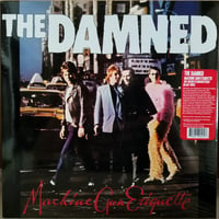 the DAMNED - "Machine Gun Etiquette" LP