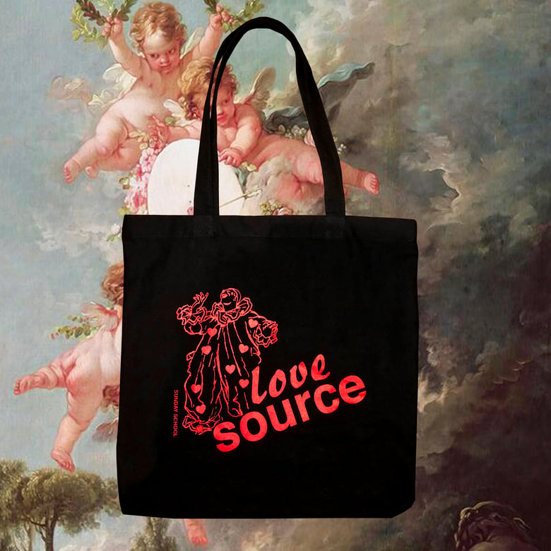 Image of Love Source Valentine's Tote Bag