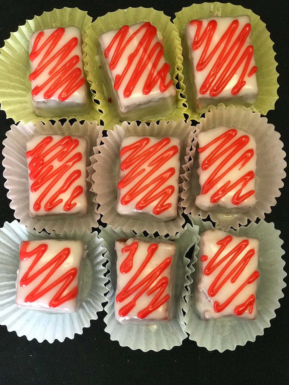 Image of Red Velvet Petit Fours