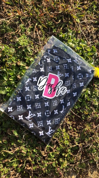 Image of Black LV Durag