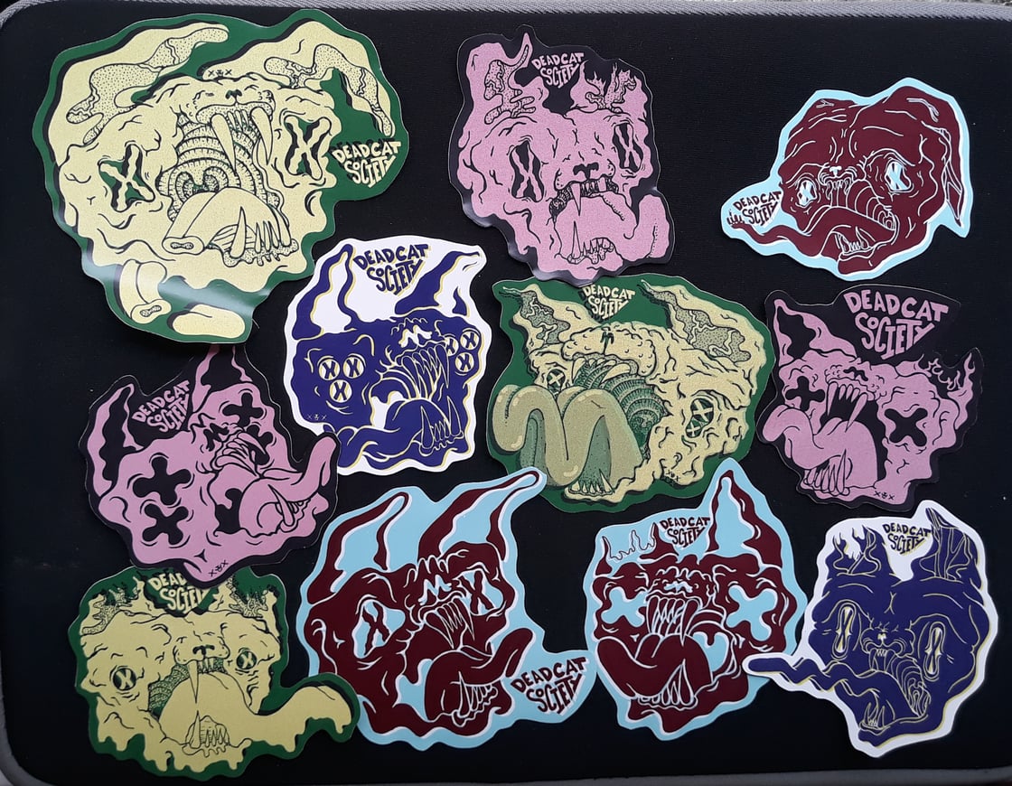Image of Season 2 Sticker Pack Flat Colors