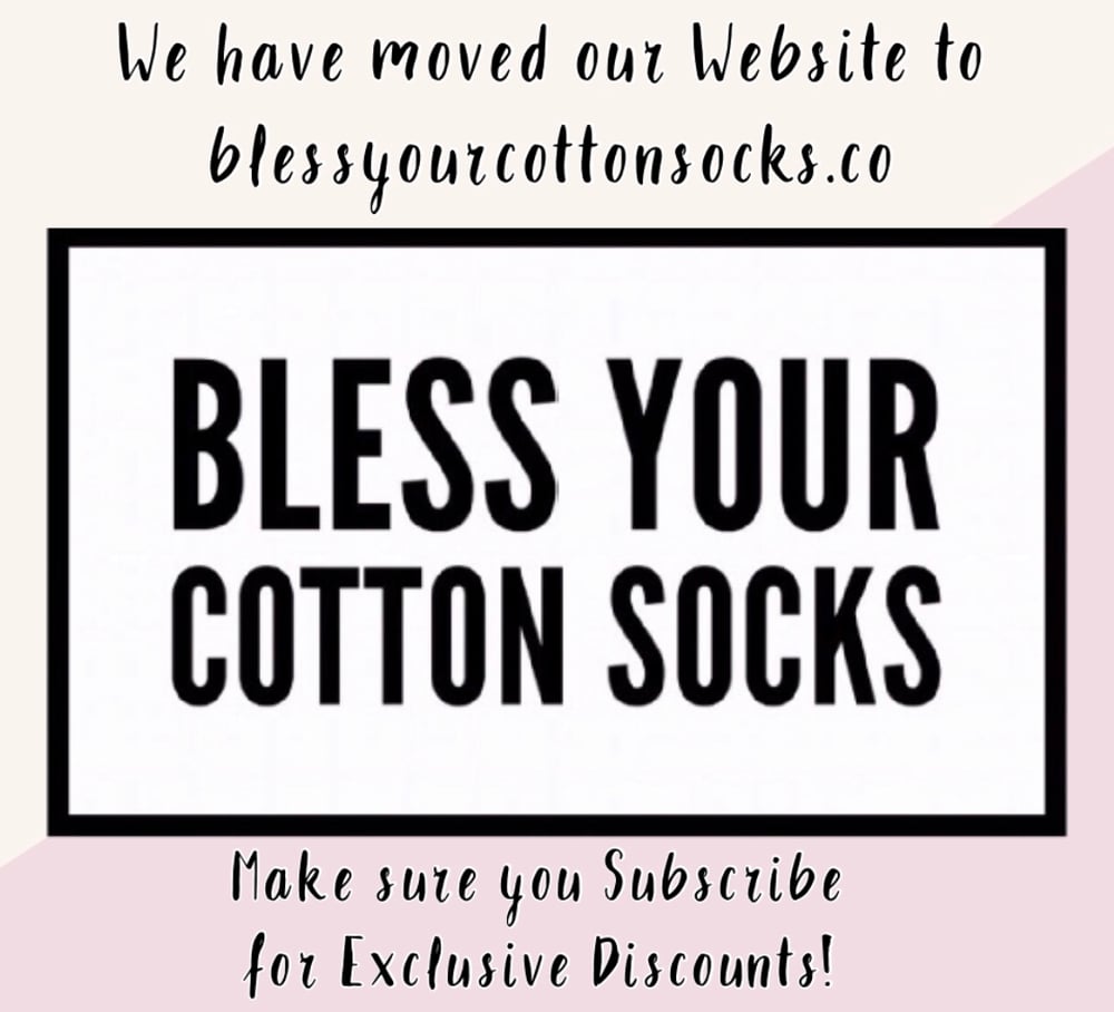 Image of New Website: blessyourcottonsocks.co