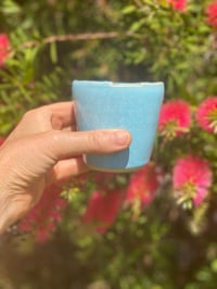 Image 2 of Turtle Blue Latte Travel/ Keep Cup