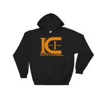 Image 2 of I CAN I AM ANNIVERSARY GOLD EDITION LOGO HOODIE /BLCK /GLD 