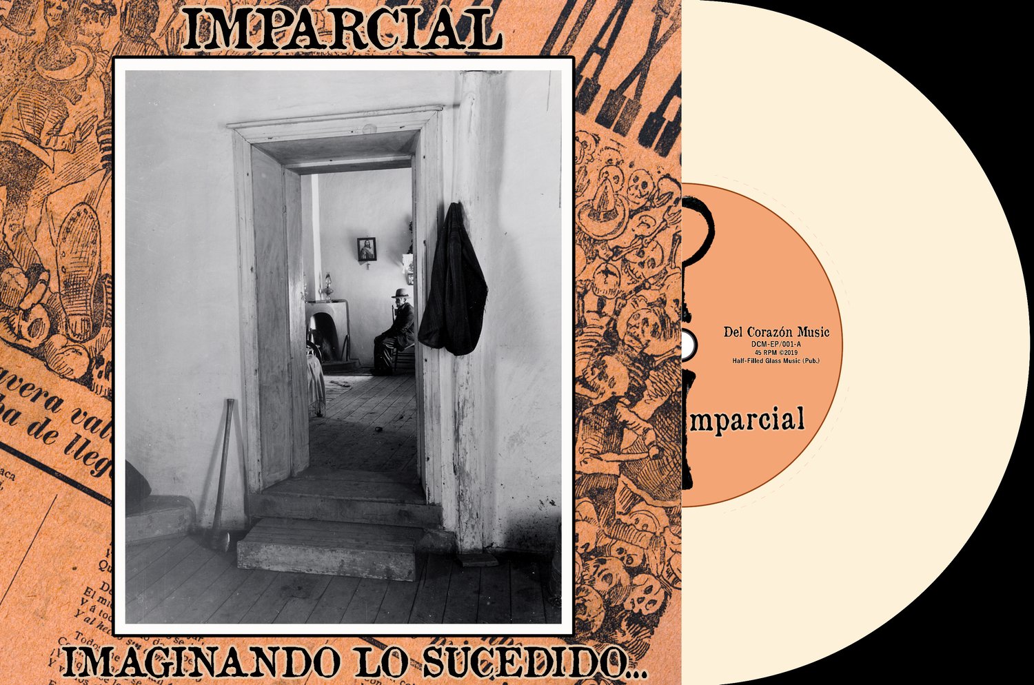 Image of Imparcial (4 Song EP) - "Imaginando Lo Sucedido..."                        **w/download card
