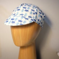 Image 5 of Cotton cycling cap - blue crowns KOM