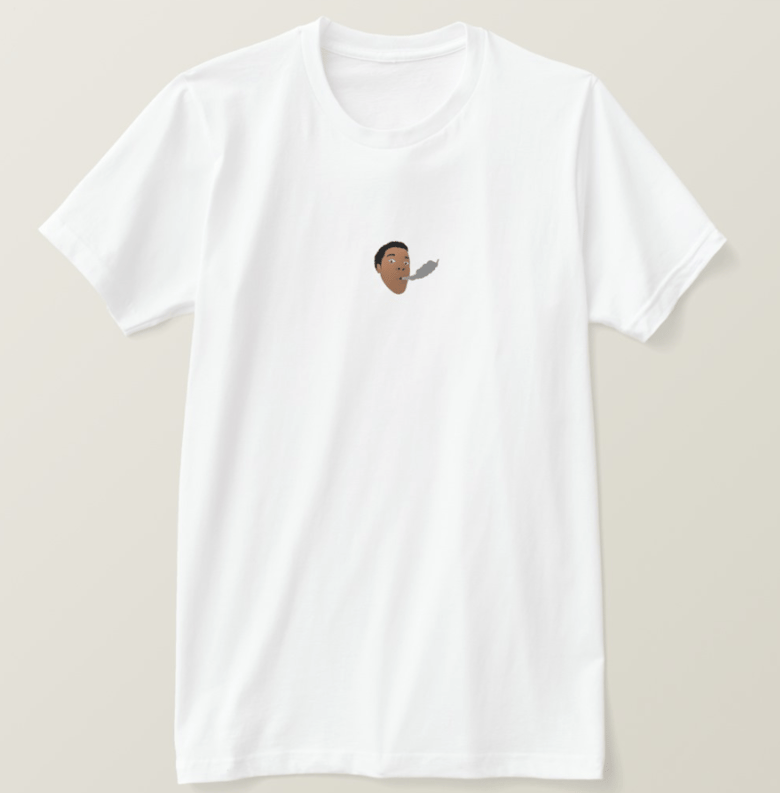 Image of THCtemple BIG FACE logo TEE