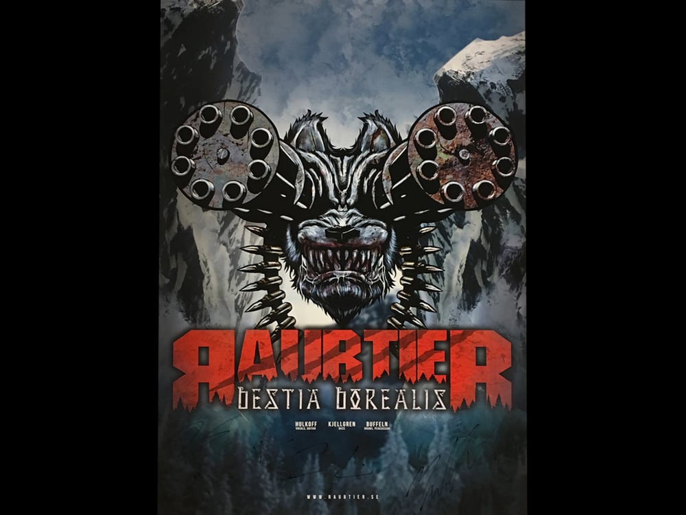 Image of Raubtier - Bestia Borealis (Signed Poster)