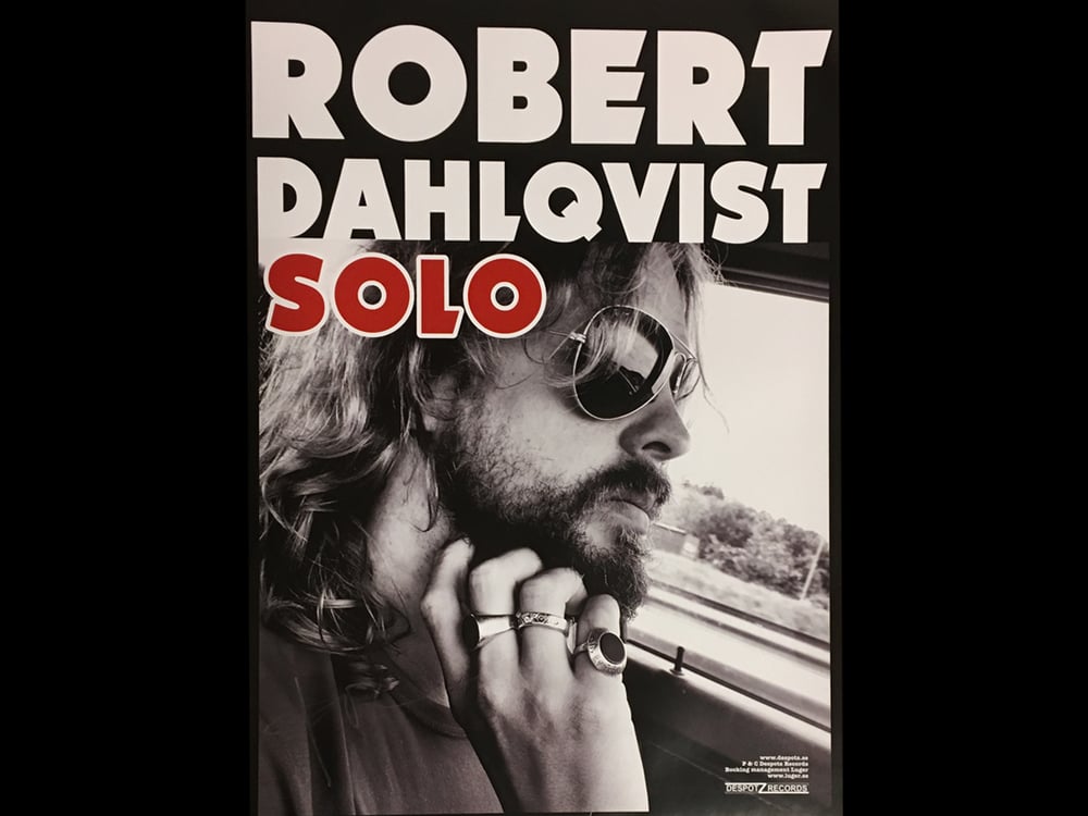 Image of Robert Dahlqvist - Solo  (Signed Poster)