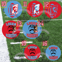 Image 3 of Football Earrings