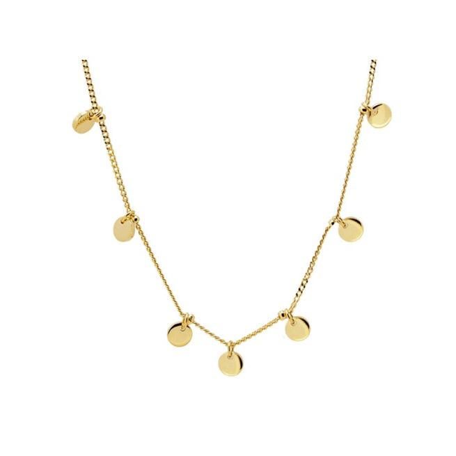 Image of Collar DOTS PLATA/ORO
