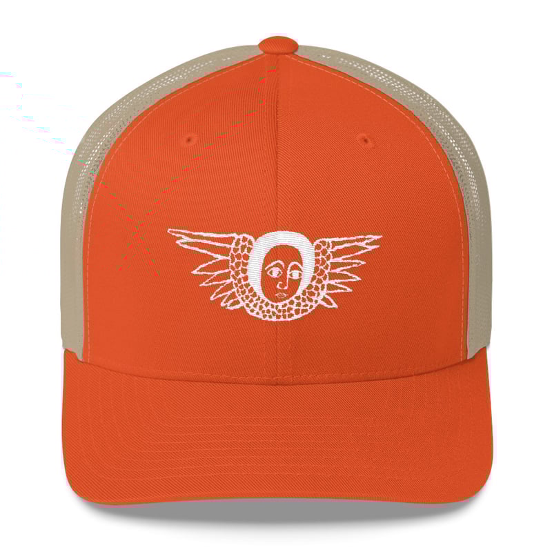 Image of ፀሐይ Mesh Hat <TANGERINE>