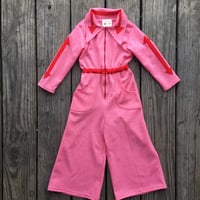 Image 2 of Romp This Way Jumpsuit in pink