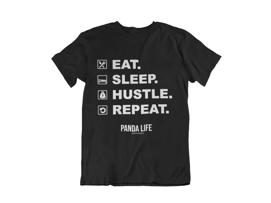 Image of Eat Sleep Hustle Repeat tshirt