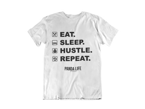 Image of Eat Sleep Hustle Repeat tshirt