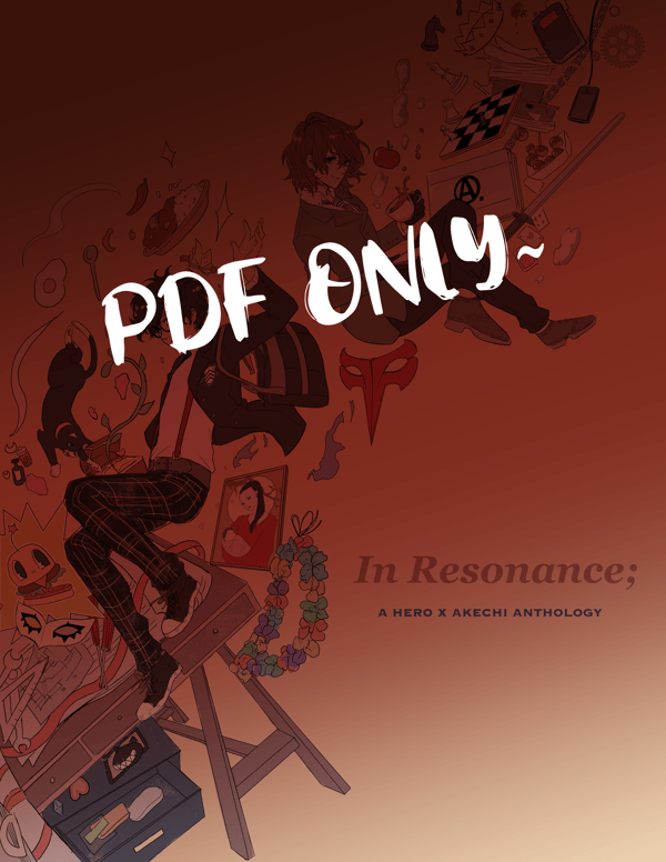 Image of In Resonance; a Hero x Akechi Anthology // PDF Only