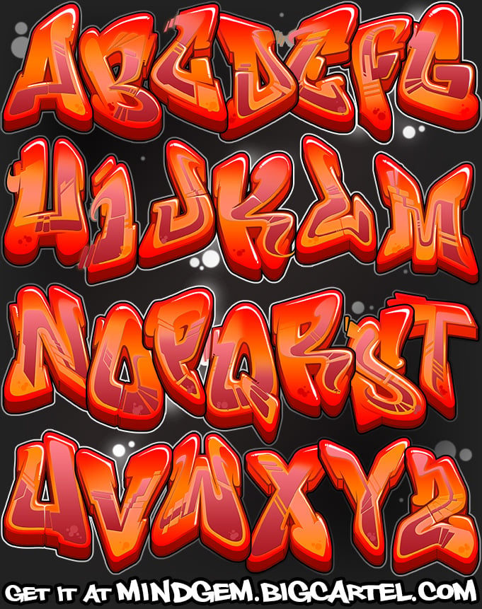 mac grafitti font