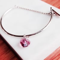 Image 1 of Heart Bangle