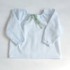 Feline Shirt- blue pattern