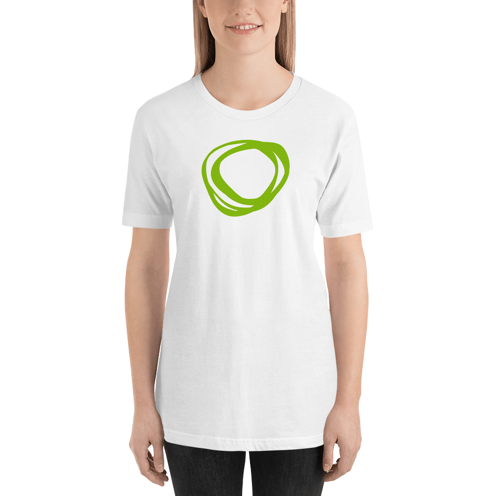 Image of TNM "Swirl" White T-Shirt