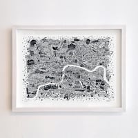 Image 1 of London Film Map (A2)