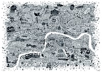 Image 4 of London Film Map (A2)