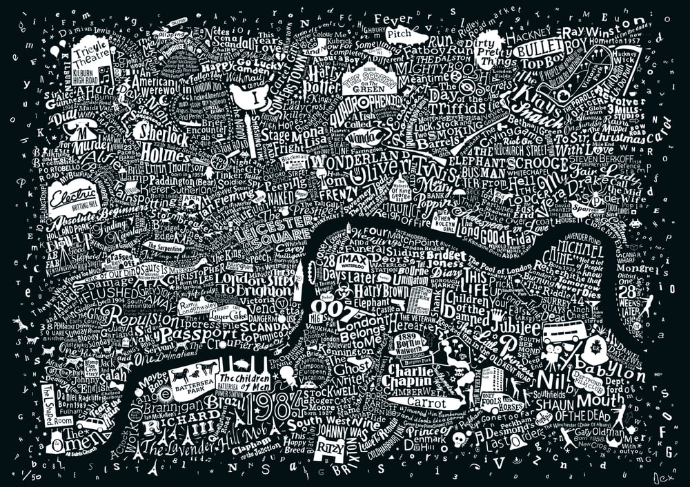 London Film Map (A2)