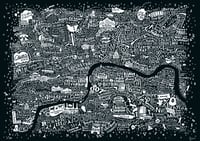 Image 2 of London Film Map (A2)