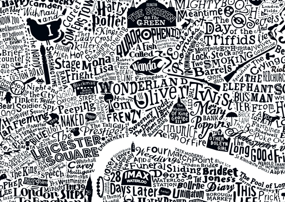 London Film Map (A2)