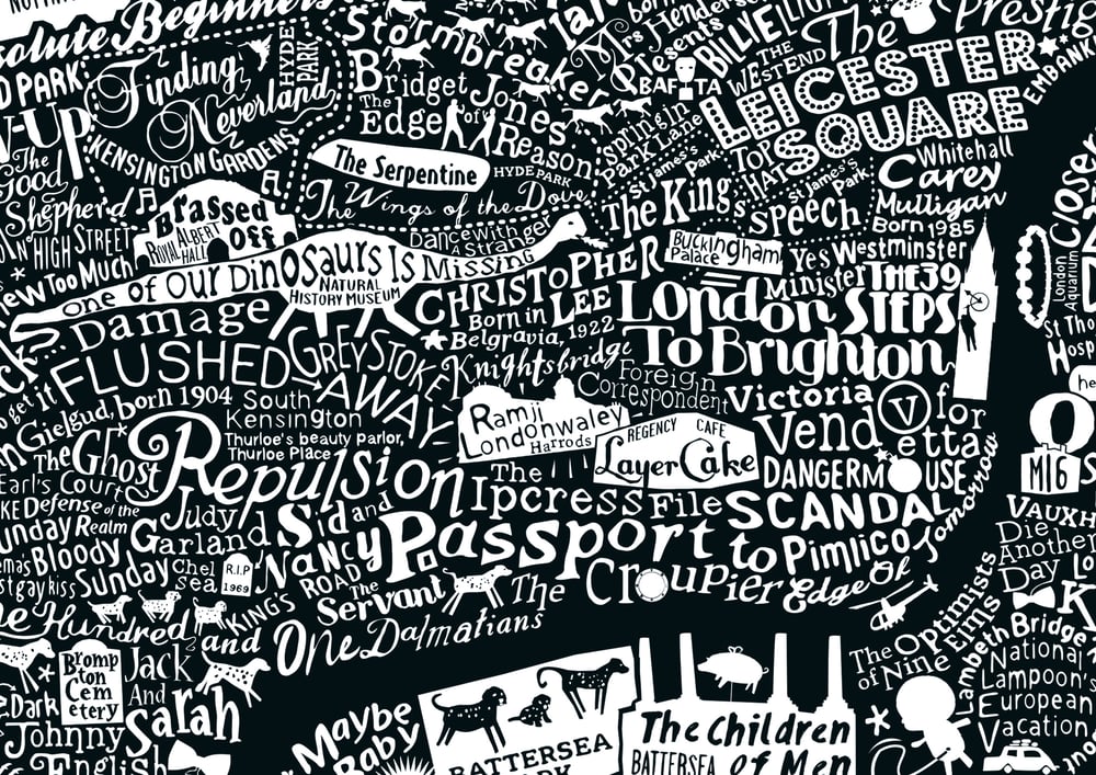 London Film Map (A2)