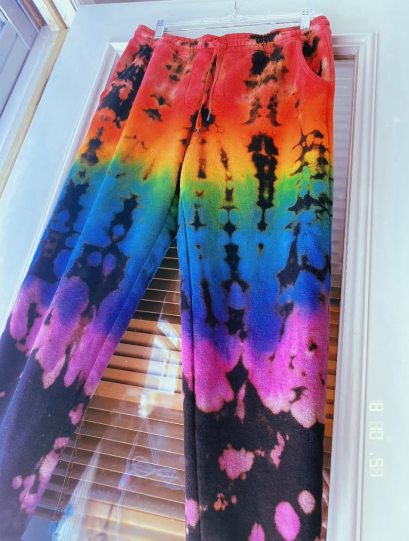 Rainbow Drip Jogger Sweatpants