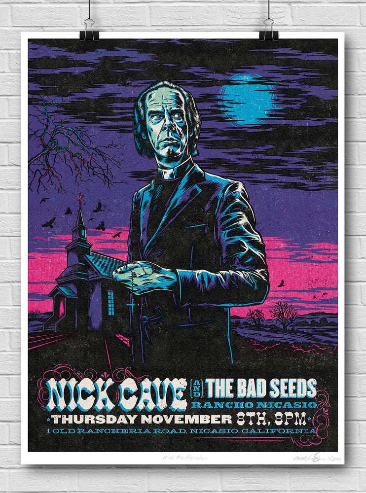 Image of Nick the Preacher Giclee Print