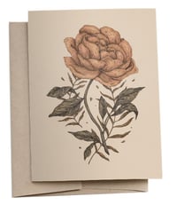 Image 1 of Peony and Fern Card