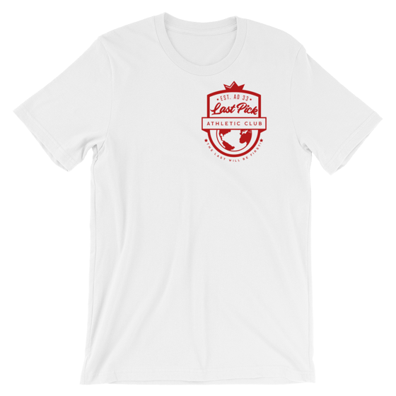 Image of Last Pick Collection: Squad Shirt White/Red