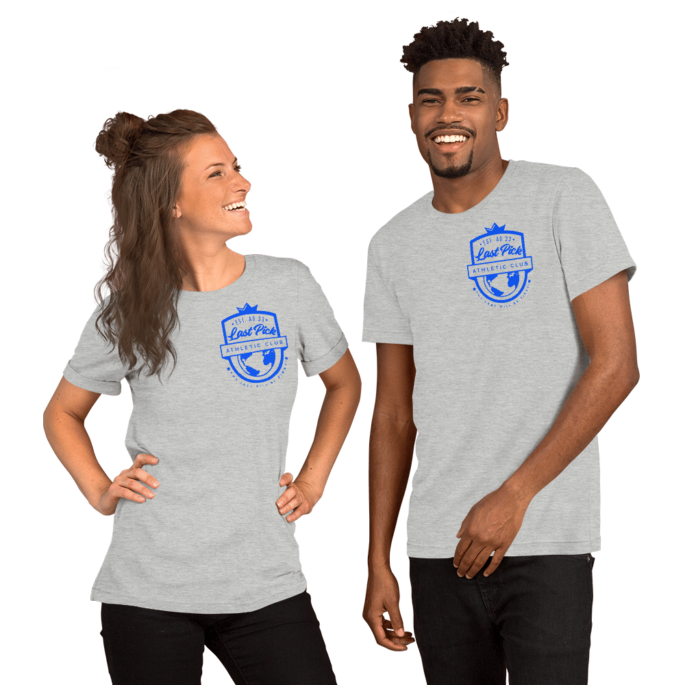 Image of Last Pick Collection: Squad Shirt Athletic Heather/ Blue