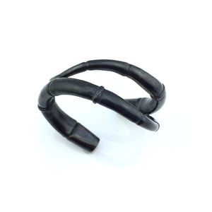 Image of Black Double Tendril Cuff Bracelet 01