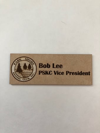 Image of Elegant Name Badges