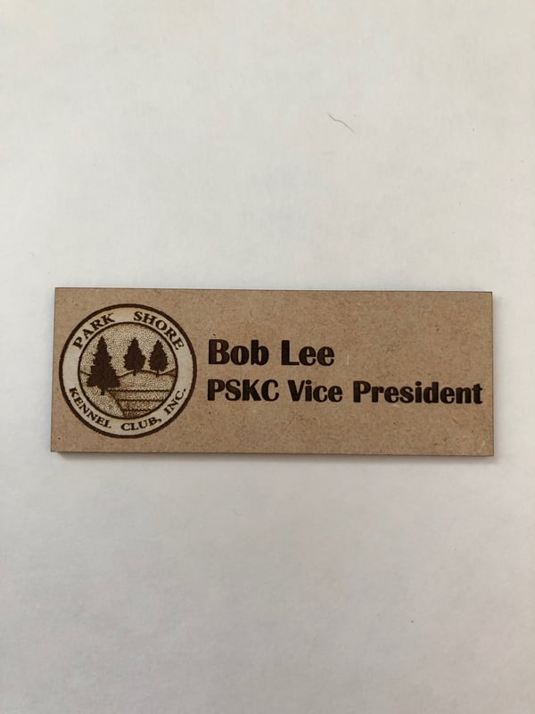 Image of Elegant Name Badges