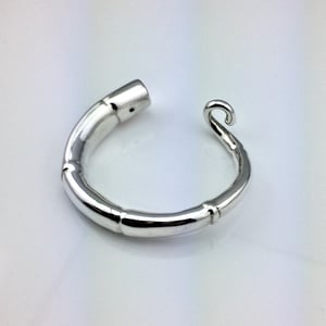 Image of SILVER TENDRIL CUFF BRACELET 03