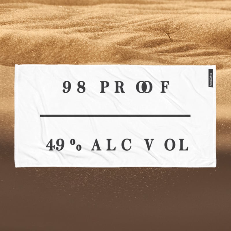 Image of 98 Proof Beachin' Towel