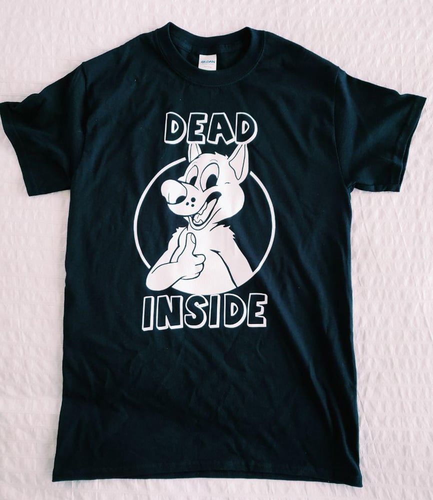 Image of "DEAD INSIDE" CLASSIC TEE (BLACK) 