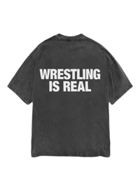 Image 2 of Fcknxtwk “Wrestling Is Real” tee