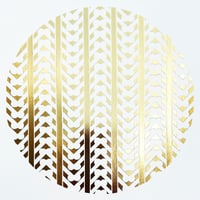 Image 3 of 'Interweave' - Limited Edition Gold foil Print