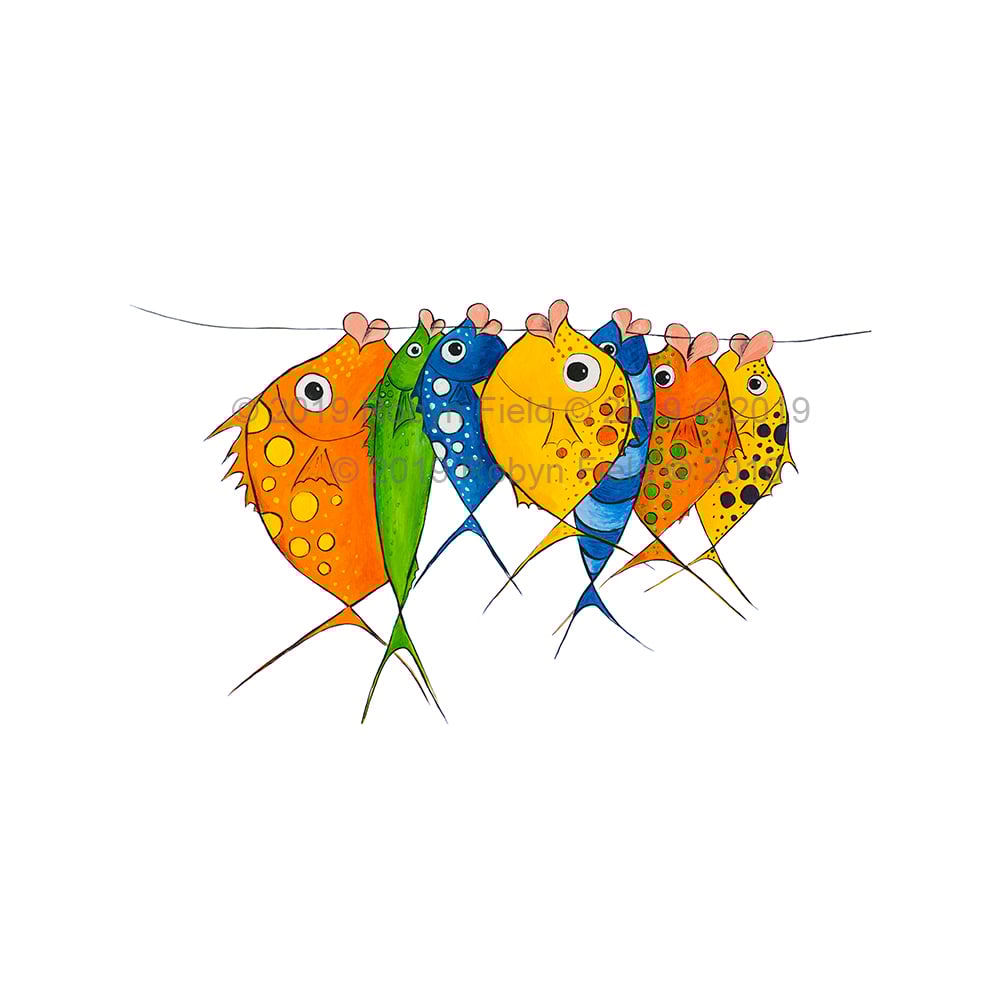 Australian Artwork Print Happy Fish Ki Co Australia Australian Artwork Print Happy Fish Ki Co Australia