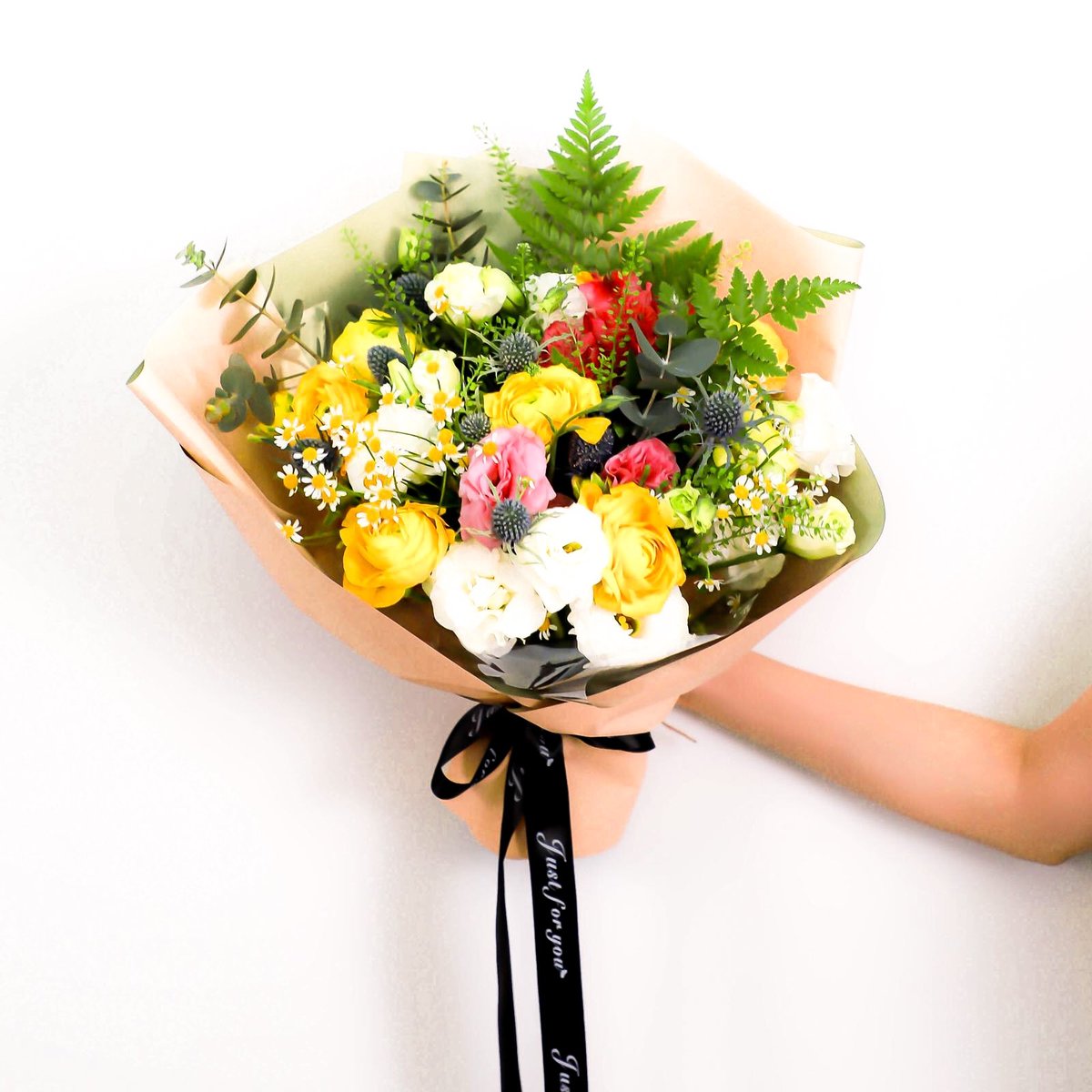 Image of 35cm Flower Tea Bouquet - 2 