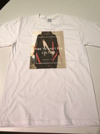 Time To Shift The Culture Tee (white)